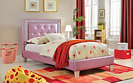 Furniture of America Lianne Bed Purple
